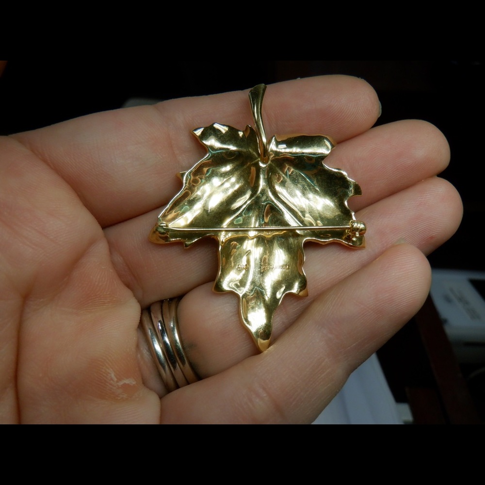 authentic tiffany 18k goo brooch Tiffany &Co - Picture 6 of 8